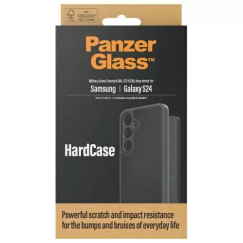 PanzerGlass HardCase Samsung Galaxy S24 tok katonai szintű fekete 121-5711724012198 4 kép