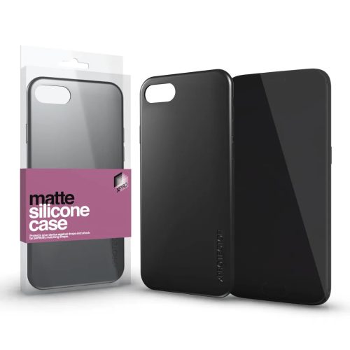 Samsung A72 Xpro matt Szilikon tok fekete-1225360000005 1 kép