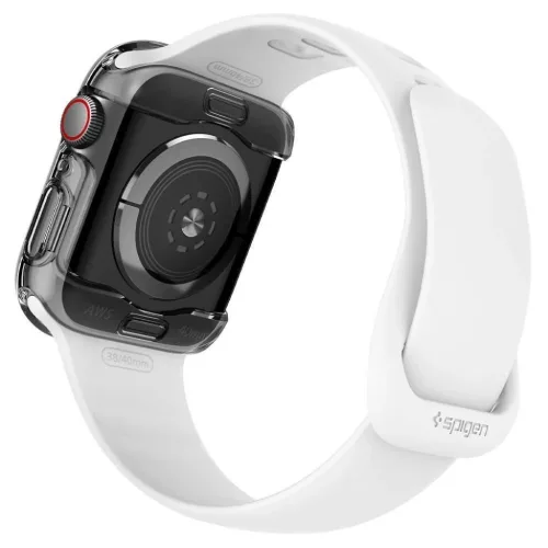 Spigen ULTRA HYBRID Apple Watch 4/5/6/SE (40MM) CRYSTAL CLEAR tok-8809685622925 7 kép