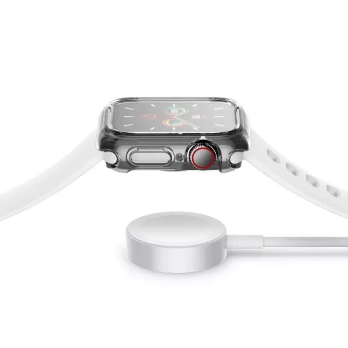 Spigen ULTRA HYBRID Apple Watch 4/5/6/SE (40MM) CRYSTAL CLEAR tok-8809685622925 8 kép