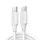 Ugreen US562 USB-C - USB-C PD QC kábel 100W 480Mb/s 1m - fehér