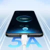 Ugreen US562 USB-C - USB-C PD QC kábel 100W 480Mb/s 1m - fehér-6941876211722 7 kép