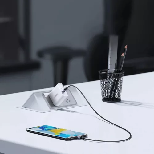 Ugreen US535 USB-C / USB-C PD kábel 240W 5A 1m - szürke-6941876213115 2 kép
