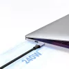 Ugreen US535 USB-C / USB-C PD kábel 240W 5A 1m - szürke-6941876213115 8 kép