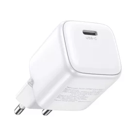 GaN USB C 30W PD Ugreen Nexode Mini gyors töltő - fehér-6941876213269 2 kép