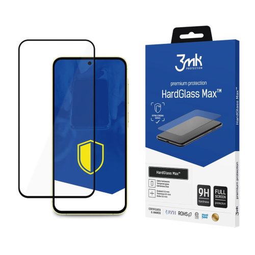9H 3mk HardGlass Max™ üvegfólia Samsung Galaxy A35 / A55 5G-5903108549738 1 kép