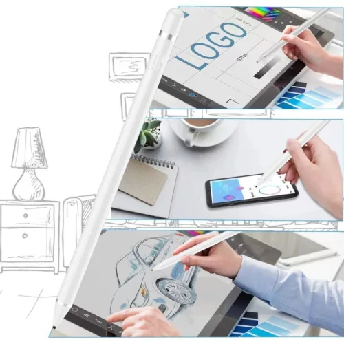 Tech-Protect Active Stylus stylus toll - fehér-0795787711583 5 kép