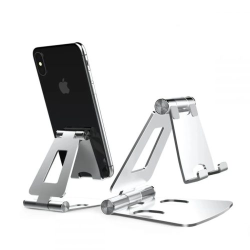 Tech-Protect Z16 univerzális okostelefon tartó állvány - ezüst-0795787711514 1 kép