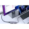USB-C Hub Ugreen CM511, HDMI 4K 60Hz, 3x USB 3.0 5Gbps, PD 100W (ezüs-6941876215973 4 kép