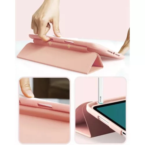 Tech-Protect SC Pen fliptok iPad 10.2" 2019-2021 - pink-0795787710623 3 kép