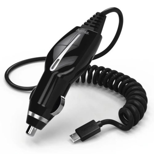 Hama Univerzális autós töltő Micro USB 12 V 1,2 A fekete-4047443309877 1 kép