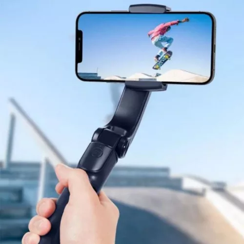 Spigen S610W GIMBAL WI-FI SELFIE BOT FEKETE-8809710757653 6 kép