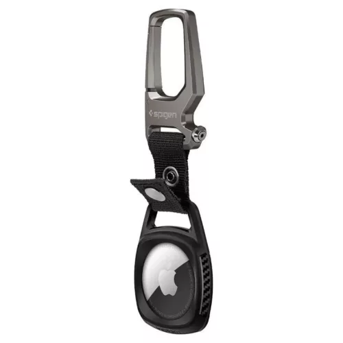  Apple AIRTAG MATT FEKETE Spigen RUGGED ARMOR tok-8809710755468 10 kép