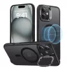  iPhone 16 Matt Fekete ESR Classic Hybrid tok Stash Standdal (HaloLock-4894240217474 1 kép