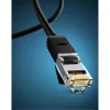 Ugreen Ethernet patchcord kábel RJ45 Cat 6A UTP 1000Mbps 2m fekete (2-6957303821600 5 kép