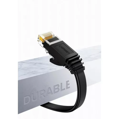 Ugreen Ethernet patchcord kábel RJ45 Cat 6A UTP 1000Mbps 2m fekete (2-6957303821600 7 kép