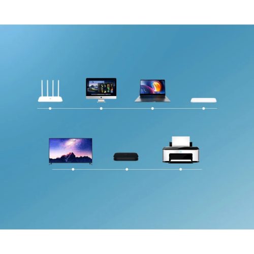 Ugreen Ethernet patchcord kábel RJ45 Cat 6A UTP 1000Mbps 3m fekete (2-6957303821617 2 kép