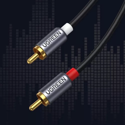 Ugreen USB Type-C  - 2RCA audio kábel 1.5m szürke (20193 CM451)-6957303821938 4 kép