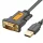 USB-C DB9 RS-232 kábel 1m (fekete)-6957303801893 1 kép