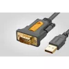 USB-C DB9 RS-232 kábel 1m (fekete)-6957303801893 3 kép