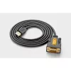 USB-C DB9 RS-232 kábel 1m (fekete)-6957303801893 4 kép