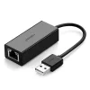 UGREEN CR110 USB-RJ45 hálózati adapter (fekete)-6957303801985 1 kép