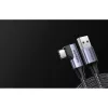 Ugreen US385 USB-A / USB-C 90º 5Gb/s 3A 1m szögletes kábel - fekete-6957303822997 9 kép