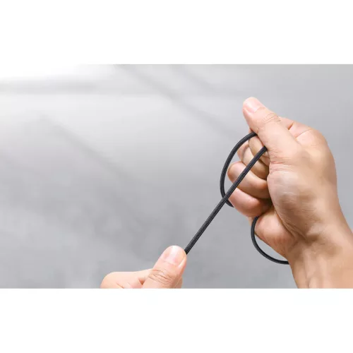Ugreen US385 USB-A / USB-C 90º 5Gb/s 3A 1m szögletes kábel - fekete-6957303822997 10 kép