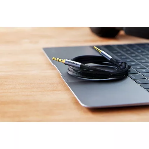 UGREEN 3,5 mm-es AUX jack kábel, 1,5 m (fekete)-6957303824977 3 kép