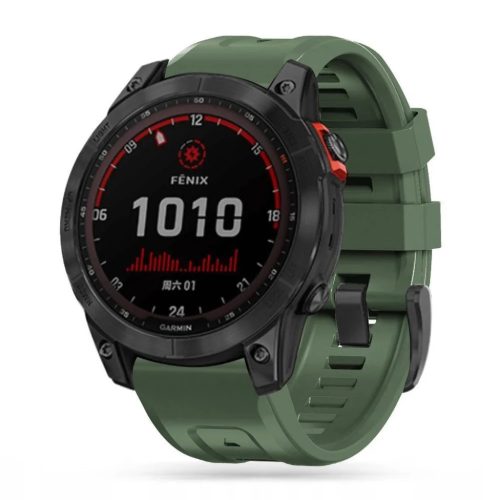 Tech-Protect IconBand szíj Garmin Fenix 5 / 6 / 6 Pro / 7 - zöld-9589046921537 2 kép