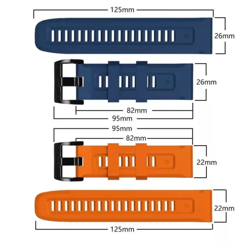 Tech-Protect IconBand óraszíj Garmin Fenix ​​3 / 5X / 3HR / 5X P-9589046921551 3 kép