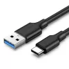 Ugreen USB 3.0 / USB Type-C kábel 3A kábel 1m fekete-6957303828821 1 kép