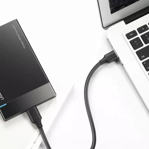 Ugreen USB 3.0 / USB Type-C kábel 3A kábel 1m fekete-6957303828821 4 kép