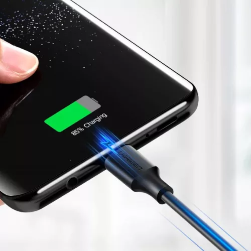Ugreen USB 3.0 / USB Type-C kábel 3A kábel 1m fekete-6957303828821 5 kép