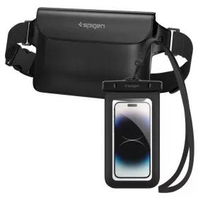 Spigen A621 Fekete Aqua Shield vízálló derék táska + vízálló t-8809811860863 2 kép