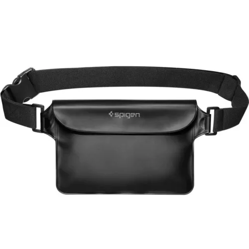  Spigen A621 Fekete Aqua Shield vízálló derék táska + lebegő tok-8809811860863 3 kép