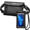  Spigen A621 Fekete Aqua Shield vízálló derék táska + lebegő tok-8809811860863 7 kép