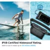  Spigen A621 Fekete Aqua Shield vízálló derék táska + lebegő tok-8809811860863 9 kép