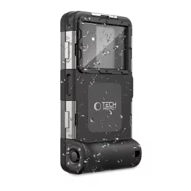Tech-Protect Vízálló tok IPX8 okostelefonokhoz 4.7-6.7" - fekete-9589046924552 2 kép