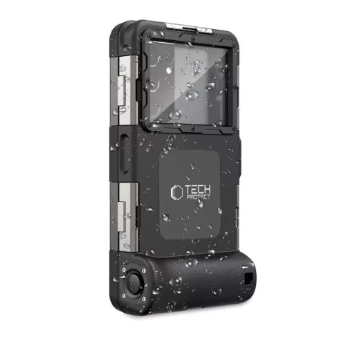 Tech-Protect Vízálló tok IPX8 okostelefonokhoz 4.7-6.7" - fekete-9589046924552 2 kép