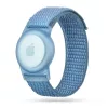 Tech-Protect Nylon Gyermek Apple AirTag Szíj - Kék