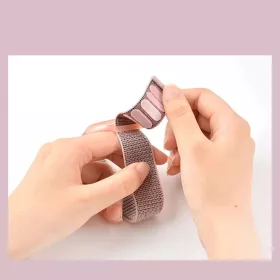 Tech-Protect Nylon Gyermek Apple AirTag Szíj - Kék-9589046926082 2 kép