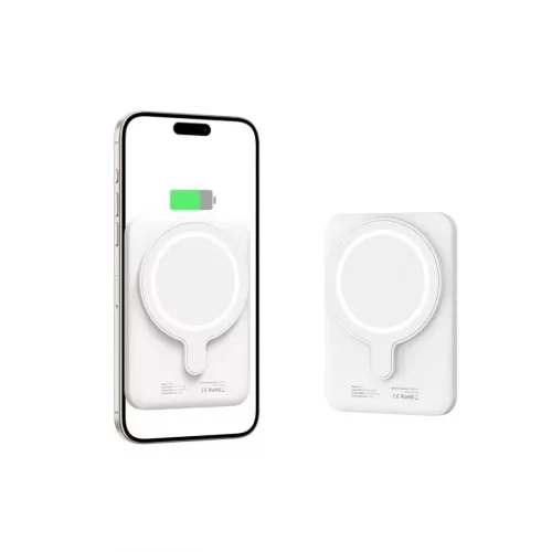 Tech-Protect LifeMag PB10 Powerbank MagSafe-val 5000mAh 15W USB-C port-9589046926709 3 kép