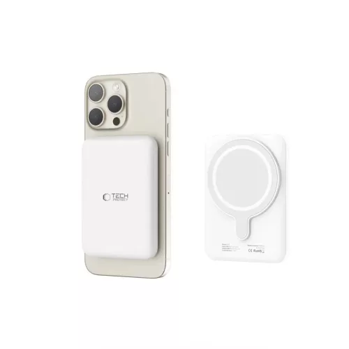 Tech-Protect LifeMag PB10 Powerbank MagSafe-val 5000mAh 15W USB-C port-9589046926709 4 kép