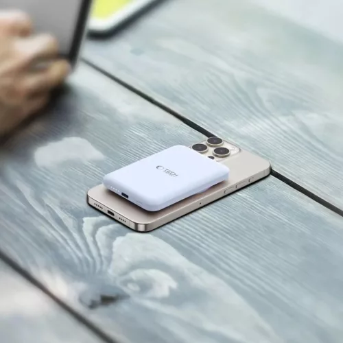Tech-Protect LifeMag PB10 Powerbank MagSafe funkcióval 5000mAh 15W US-9589046926693 8 kép