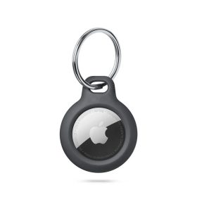Tech-Protect Rough tok Apple AirTag-hez karabinerrel - fekete-9589046926198 1 kép