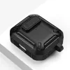Tech-Protect X-Carbo tok AirPods Pro 1 / 2 - fekete-9490713928080 3 kép