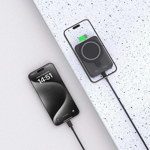 Tech-Protect LifeMag PB11 Powerbank MagSafe funkcióval 10000mAh 15W U-9490713927472 5 kép