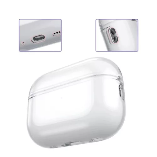 Tech-Protect FlexAir tok Apple AirPods Pro 1 / 2 - átlátszó-9490713927892 8 kép