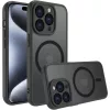 iPhone 16e/17e Panzer Matt Tok MagS Fekete tok